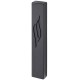 BOITIER MEZOUZA RESINE - PARCHEMIN 12CM
