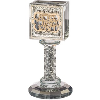 SUPPORT BOUGIE HAVDALLA CRISTAL