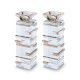 PAIRE DE BOUGEOIRS CRISTAL