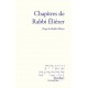 CHAPITRES DE RABBI ELIEZER