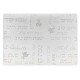 NAPPE TABLE DE CHABBAT - 220cm
