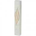 BOITIER MEZOUZA RESINE - PARCHEMIN 20CM