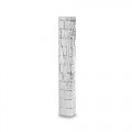 BOITIER MEZOUZA PLASTIQUE ARGENT 20CM