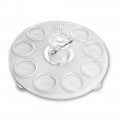 ASSIETTE POUR SEDER DE ROCH HACHANA PLEXI