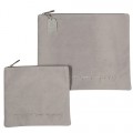 SET POCHETTES TALIT ET TEFILINES VELOURS