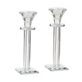 PAIRE BOUGEOIRS CRISTAL