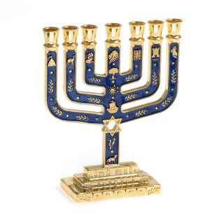 MENORAH 7 BRANCHES MINIATURE