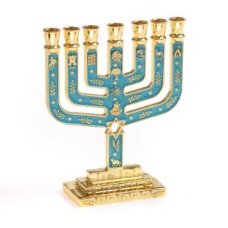 MENORAH 7 BRANCHES MINIATURE