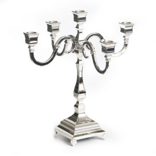CHANDELIER METAL 5 BRANCHES