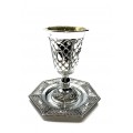 VERRE DE KIDOUCH ARGENT MASSIF