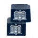 SET HABAD POCHETTES TEFILINES (RACHI & RT)