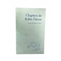 CHAPITRES DE RABBI ELIEZER