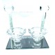 DOUBLE BOUGEOIR CRISTAL