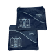 SET HABAD POCHETTES TEFILINES (RACHI & RT) CUIR