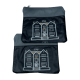 SET HABAD POCHETTES TEFILINES (RACHI & RT) CUIR SET HABAD POCHETTES TEFILINES (RACHI & RT) CUIR