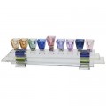 MENORAH CRISTAL COULEUR