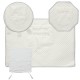 SET PESSAH - HOUSSE COUSSIN/NAPPERON MATSOT/POCHETTE AFIKOMAN