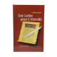UNE LETTRE POUR L'ETERNITE