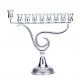 MENORAH METAL ARGENTE