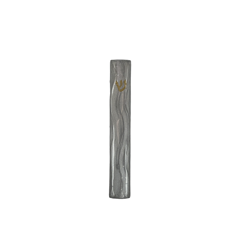 Mezouza Métal Avec Parchemin - Pour Montant De Porte, Décoration Religieuse Juive - 5