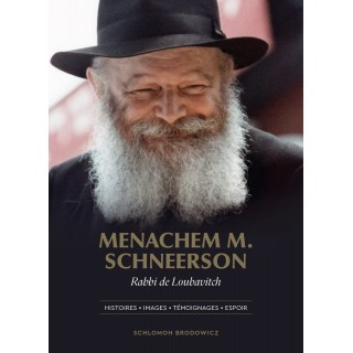 MENACHEM M. SCHNEERSON - RABBI DE LOUBAVITCH