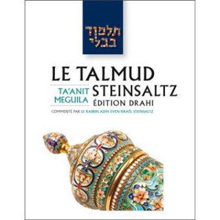 LE TALMUD STEINSALTZ - EDITION DRAHI - TRAITE TA'ANIT/MEGUILA