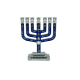MENORAH 7 BRANCHES MINIATURE