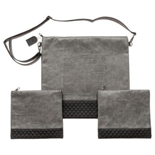 POCHETTE TALIT & TEFILINES RACHI/RABENOU TAM SIMILI CUIR