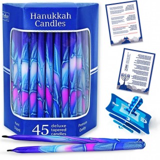 BOUGIES DE LUXE DE HANOUKAH