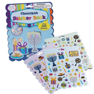 CAHIER DE STICKERS HANOUKA