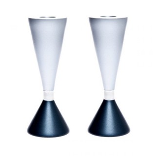 PAIRE BOUGEOIRS DESIGN - EMANUEL