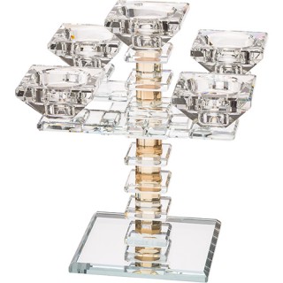 CHANDELIER CRISTAL 9 BOUGIES