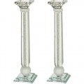 GANDE PAIRE BOUGEOIRS CRISTAL