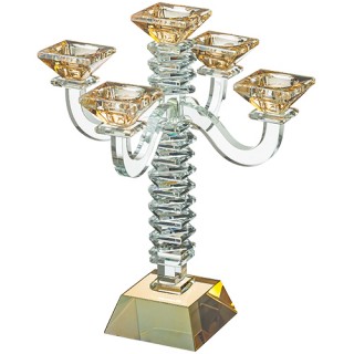 CHANDELIER CRISTAL 5 BOUGIES