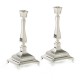 PAIRE DE BOUGEOIRS METAL PAIRE DE BOUGEOIRS METAL