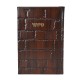 SIDOUR TEHILAT HACHEM CUIR GRAND FORMAT - MOTIF KOTEL